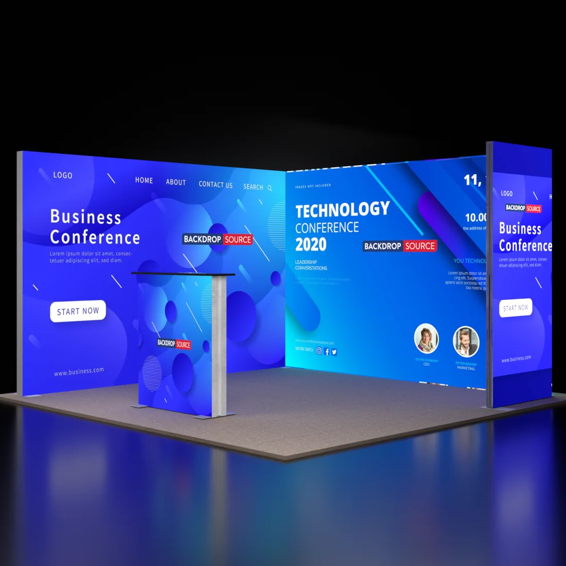 SEG Modular Lightbox Display Kit - Model 7