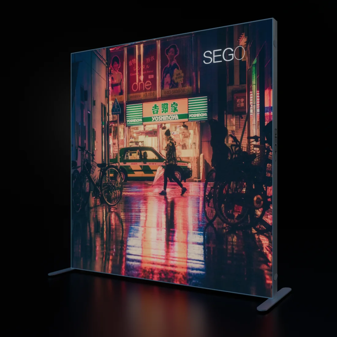 1m Backlit SEGO Lightbox Display Frame