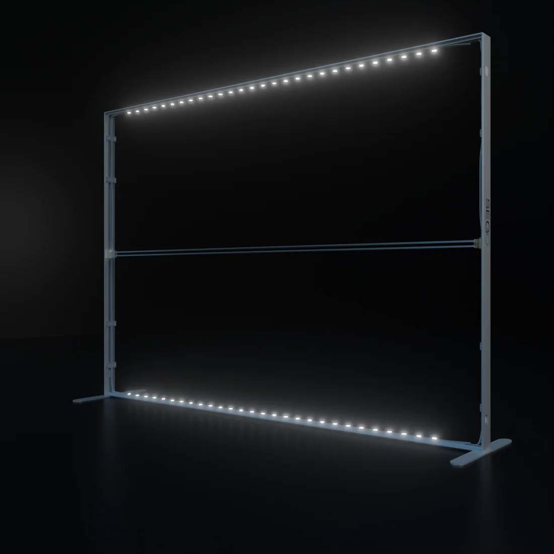 3m Backlit SEGO Lightbox Display Frame