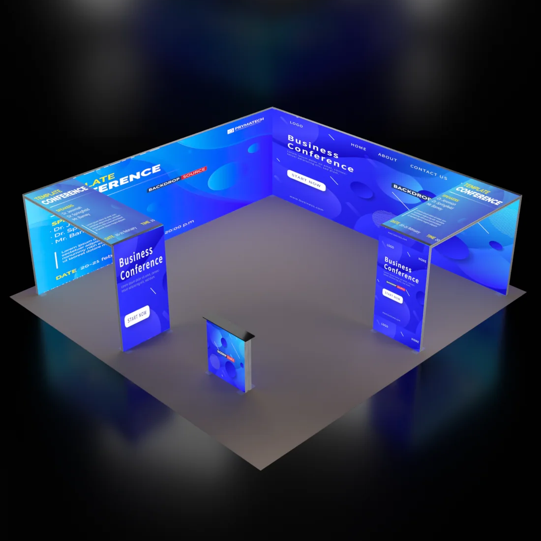 SEG Modular Lightbox Display Kit - Model 17