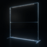 2m Backlit SEGO Lightbox Display Frame