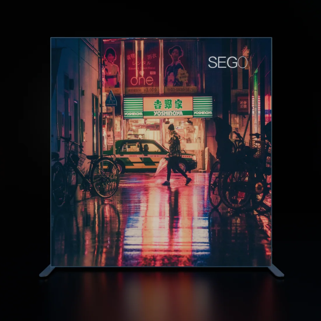 2m Backlit SEGO Lightbox Display Frame