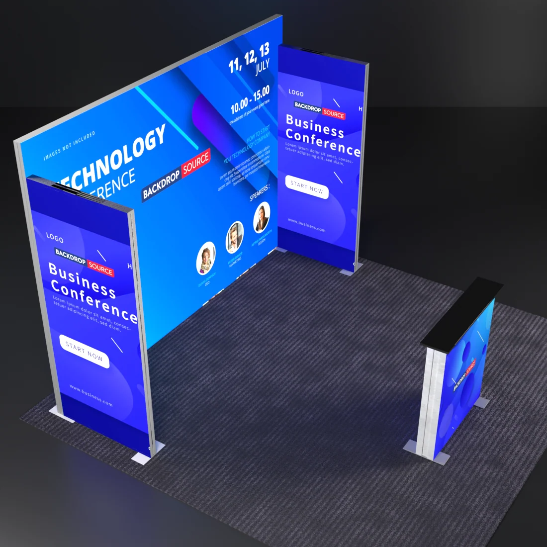 SEG Modular Lightbox Display Kit - Model 6