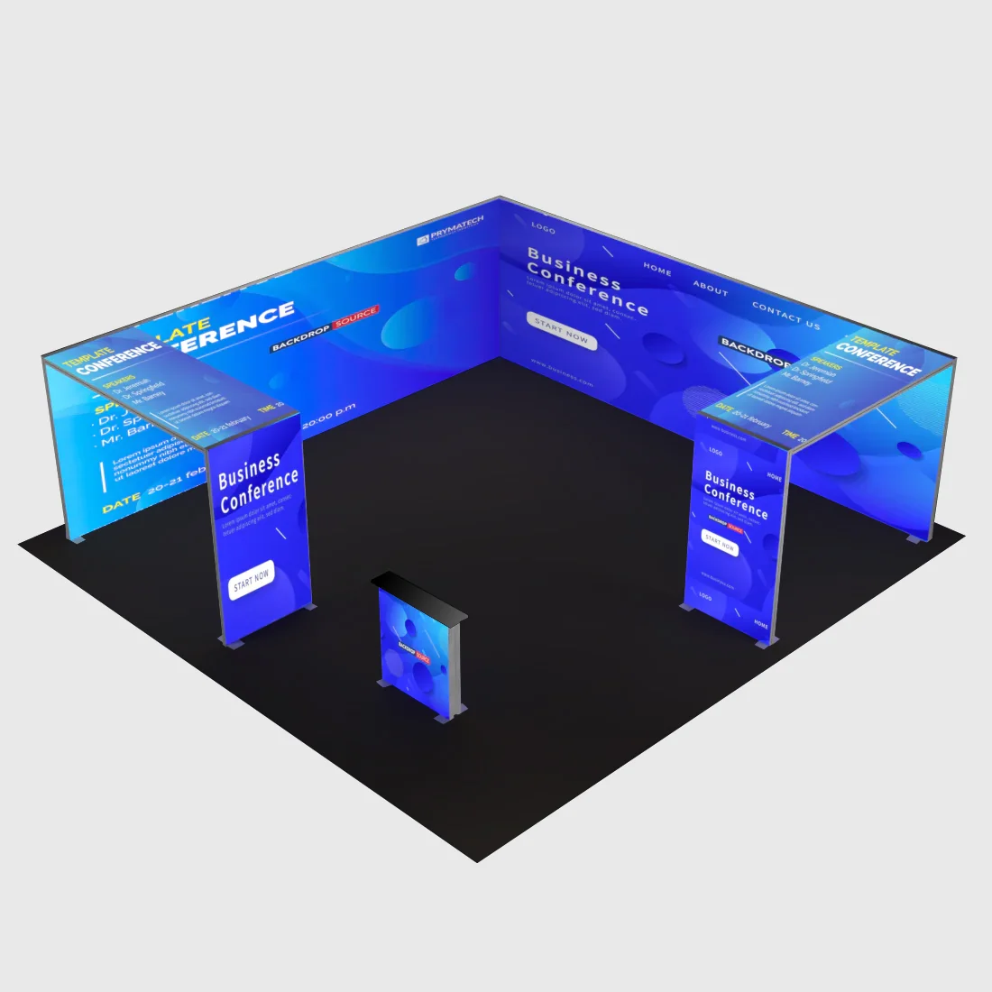 SEG Modular Lightbox Display Kit - Model 17