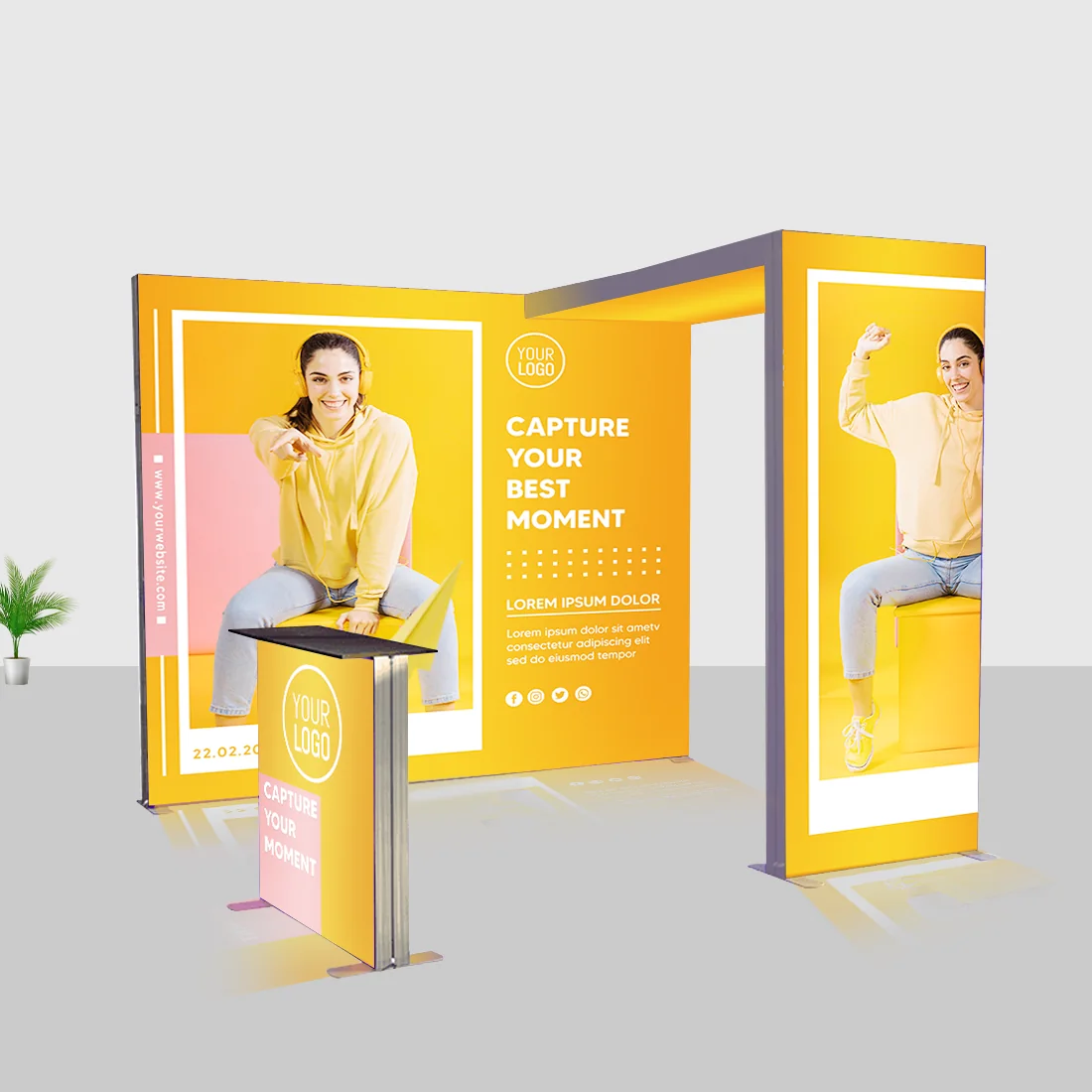 SEG Modular Lightbox Display Kit - Model 1