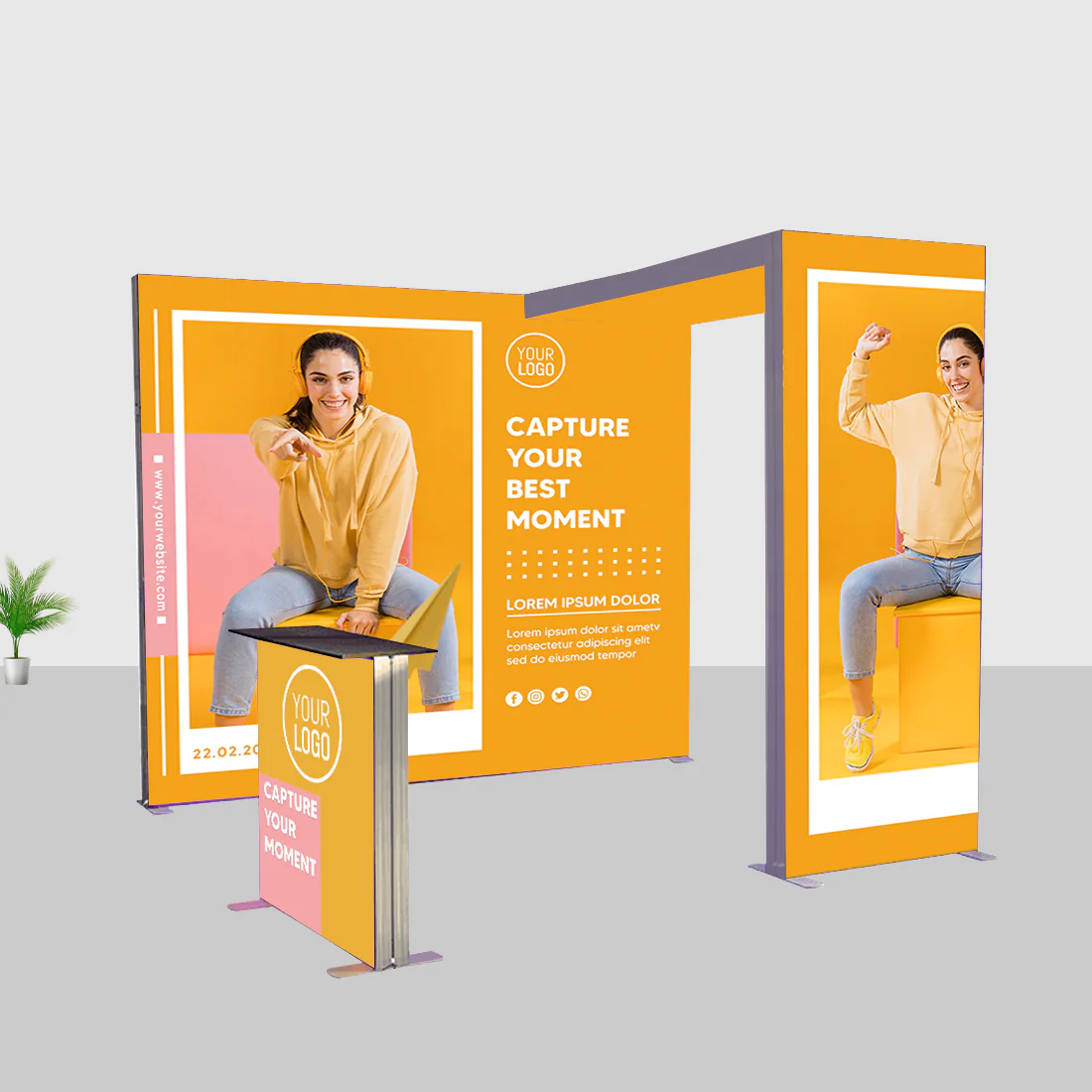SEG Modular Lightbox Display Kit - Model 1