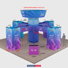 Modular Booth Kits 9m x 9m - Model 1