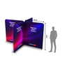 Magnetic Fabric Booth Display - Model 3 (4m x 4m)