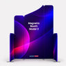 Magnetic Fabric Booth Display - Model 3 (2m x 2m)