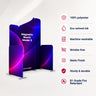 Magnetic Fabric Booth Display - Model 3 (2m x 2m)