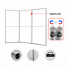Fabric Magnetic Partition Display – 3 Panel