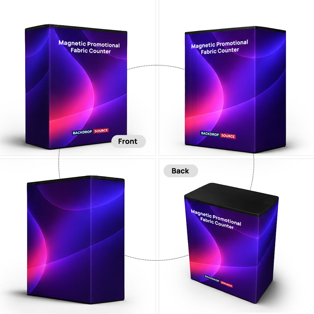 Magnetic Promotional Fabric Counter