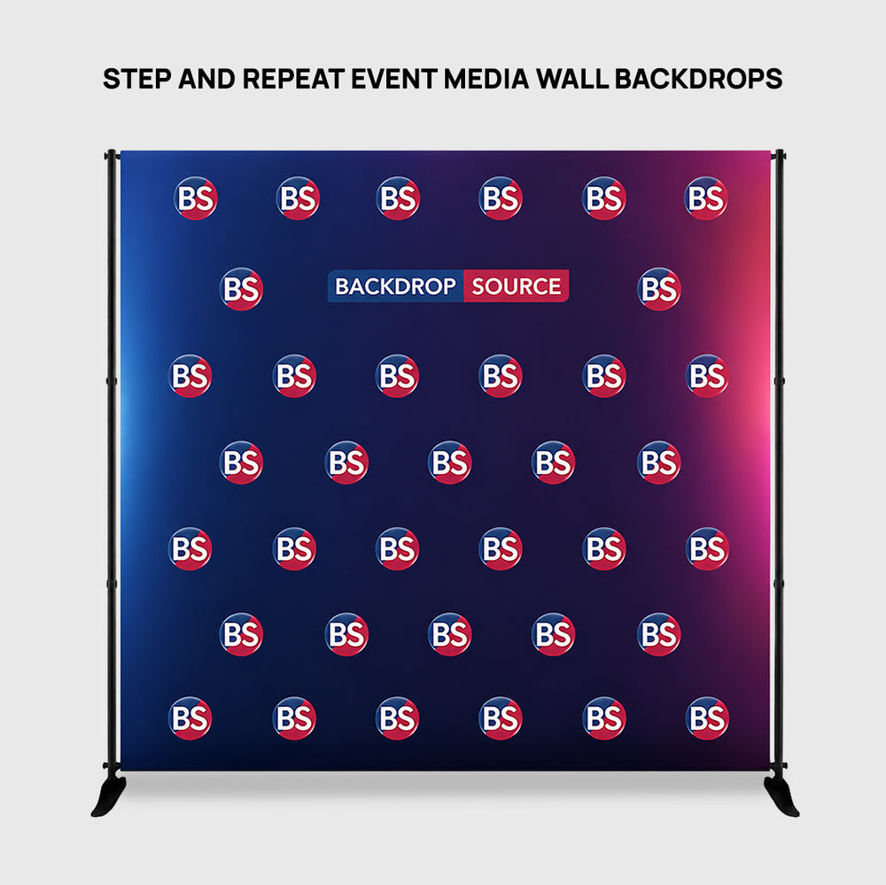 Step and Repeat Event Media Wall Backdrops