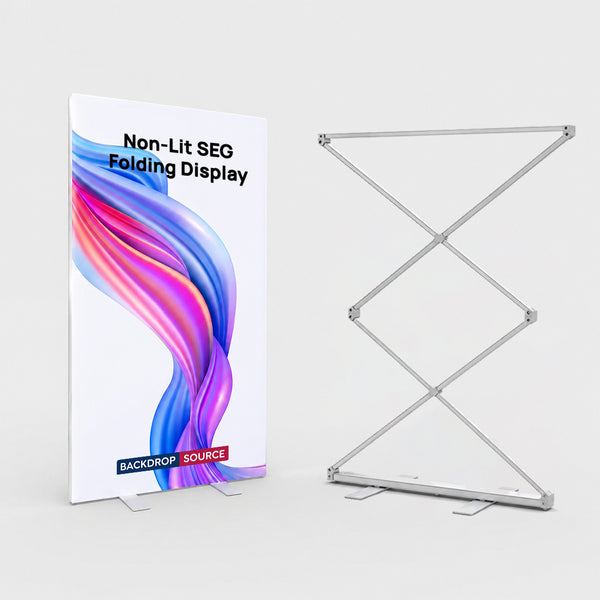 Non-Lit SEG Folding Display