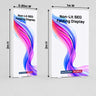 Non-Backlit SEG Folding Display