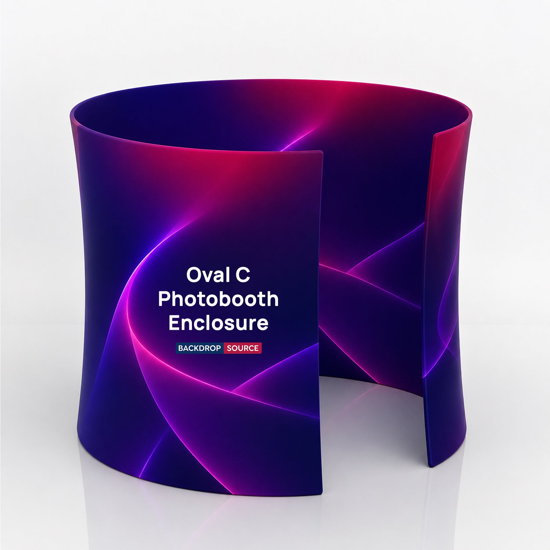The Oval C Photobooth Enclosure