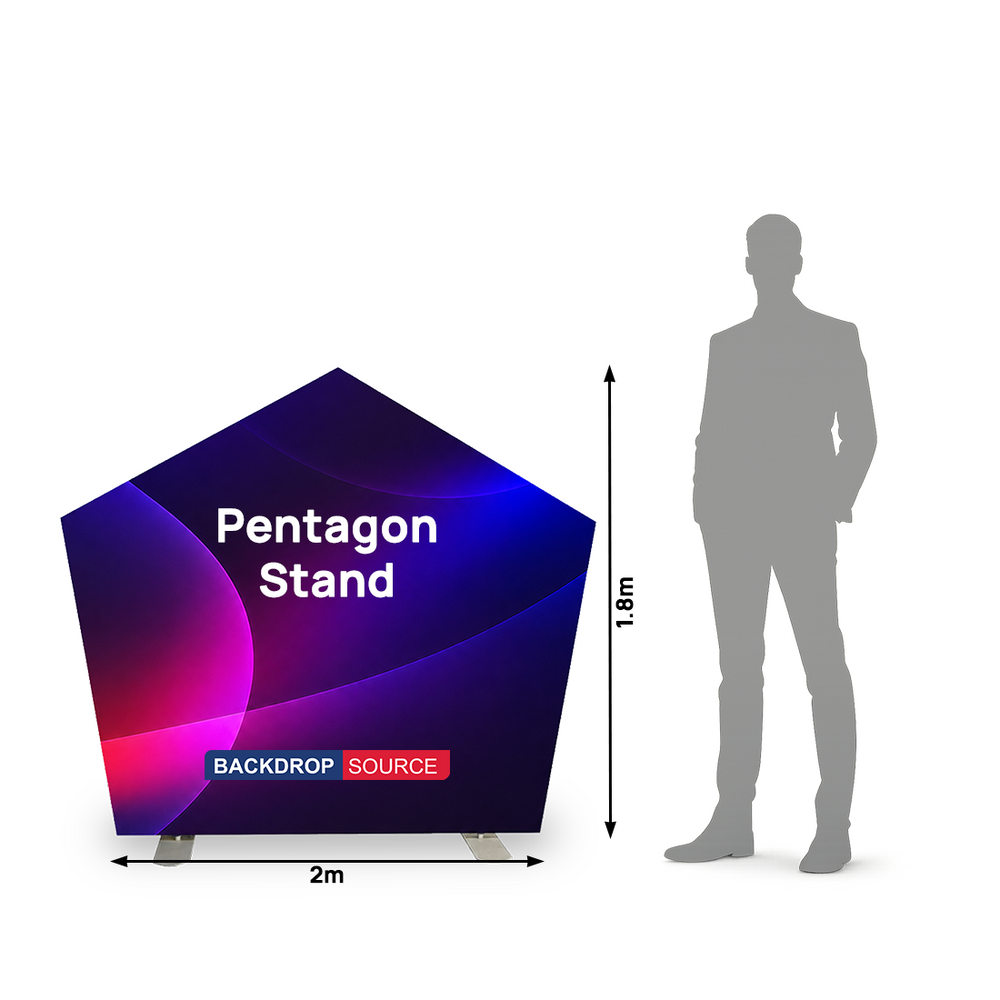 Pentagon Stand Backdrop