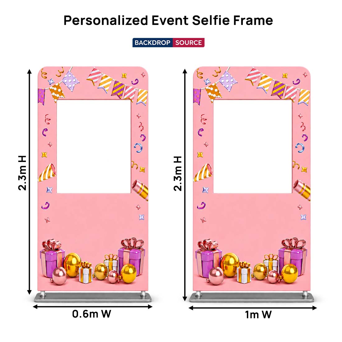 Personalized Fabric Event Selfie Frame