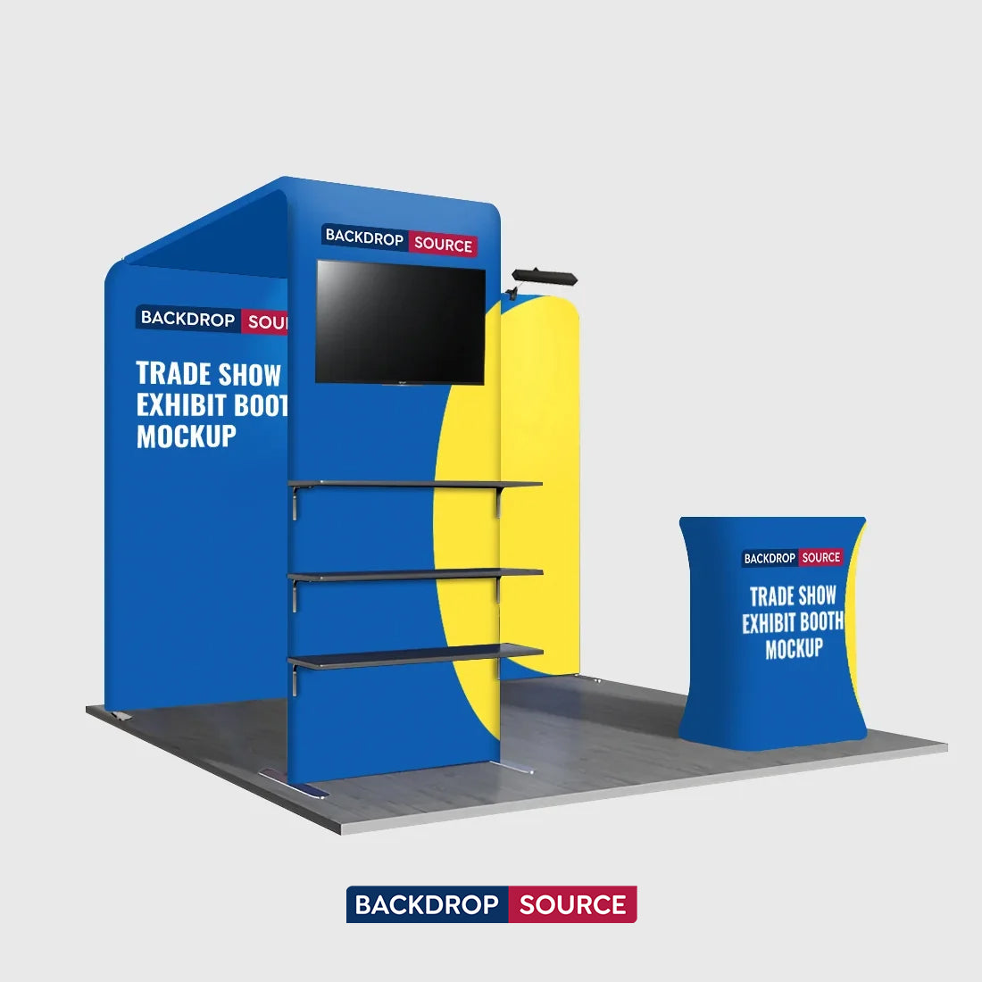 Portable Exhibit Display 3m x 3m - Model 17