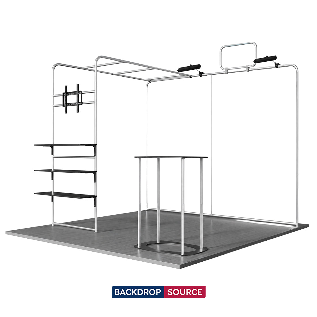 Portable Exhibit Display 3m x 3m - Model 17