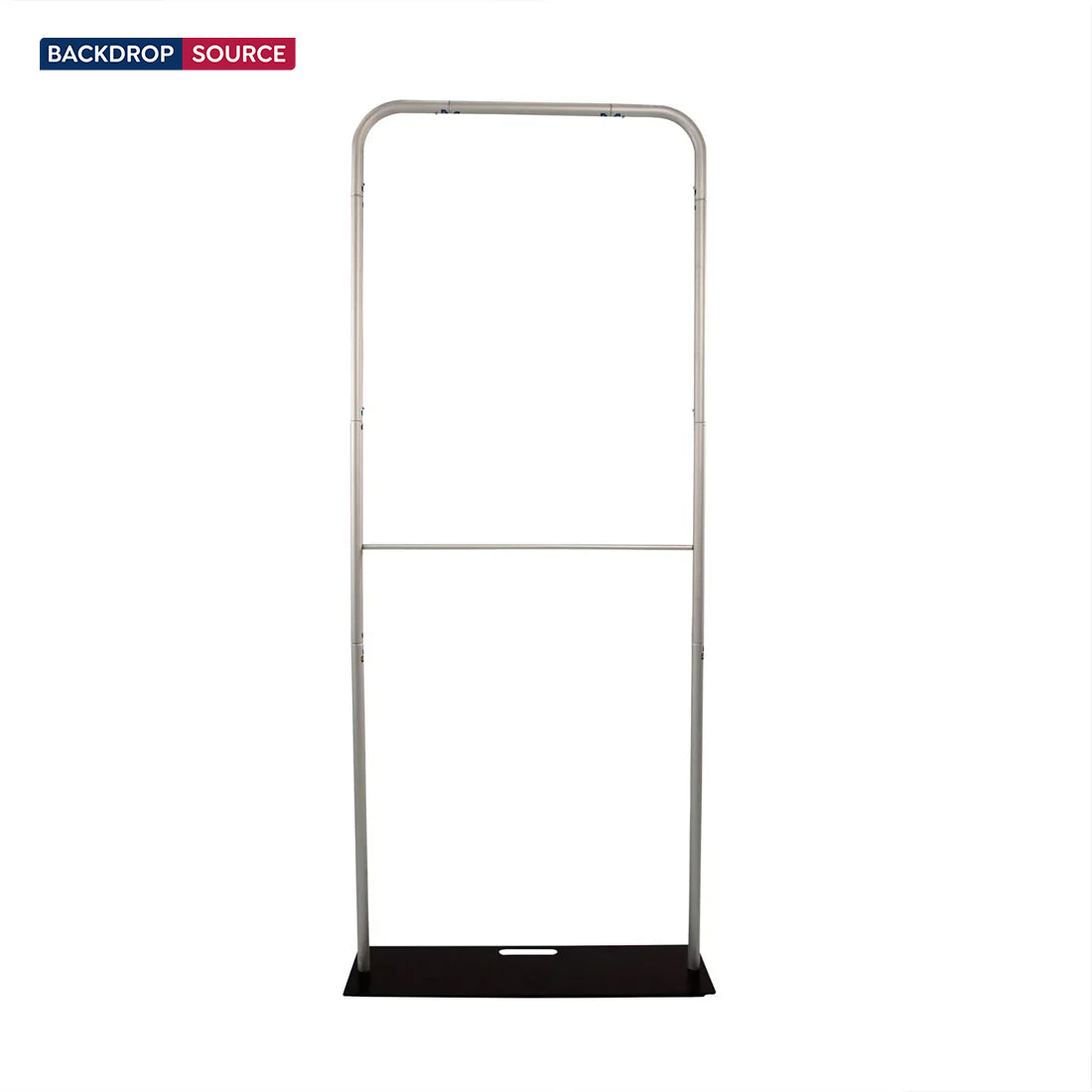 3x3m Booth Kit with Straight Wall, TV Shelf Tower & Banner