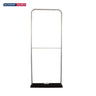 3x3m Booth Kit with Straight Wall, TV Shelf Tower & Banner