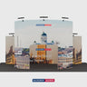 Portable Exhibit Display 6m x 3m - Model 21