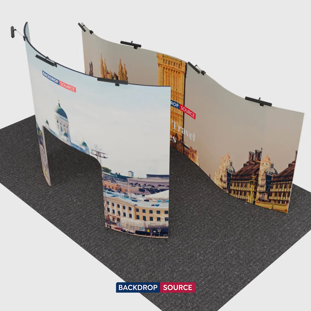 Portable Exhibit Display 6m x 3m - Model 21