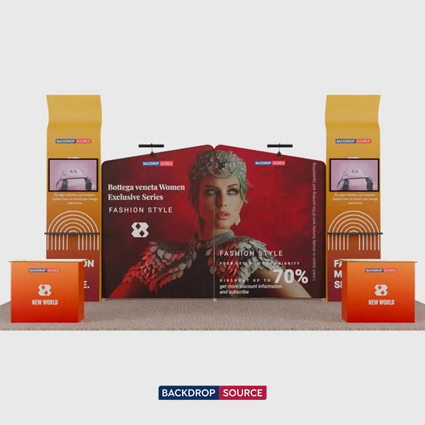 Portable Exhibit Display 6m x 3m - Model 22