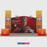 Portable Exhibit Display 6m x 3m - Model 22