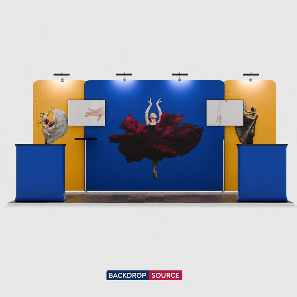 Portable Exhibit Display 6m x 3m - Model 4