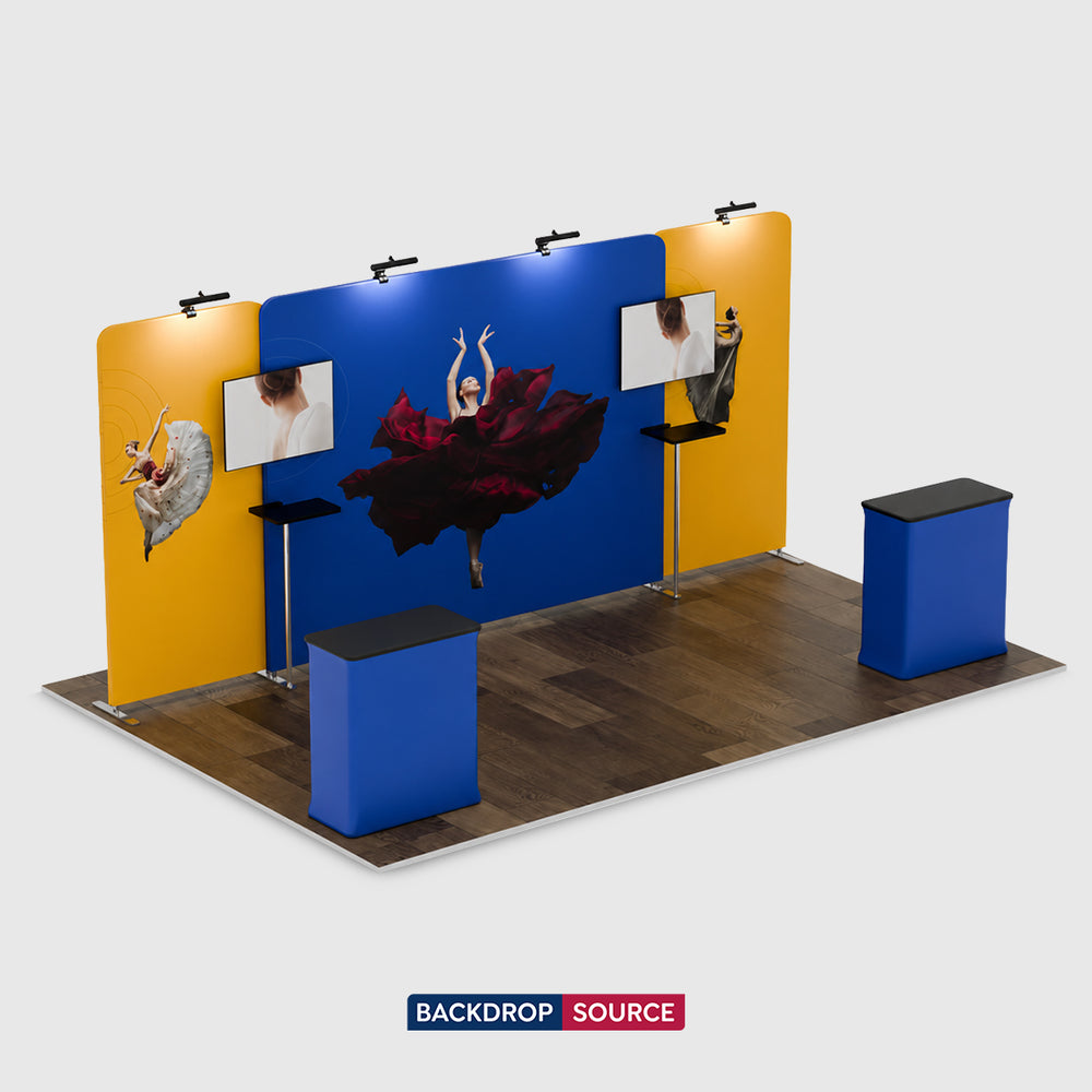 Portable Exhibit Display 6m x 3m - Model 4