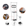 Portable S-Shaped Fabric Exhibit Display