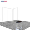 3x3m Twin Inclined Wall Booth Kit