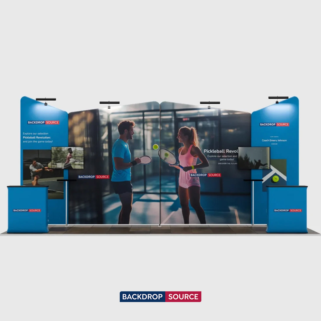 Portable Exhibit Display 6m x 3m - Model 2