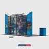 Portable Exhibit Display 6m x 3m - Model 2