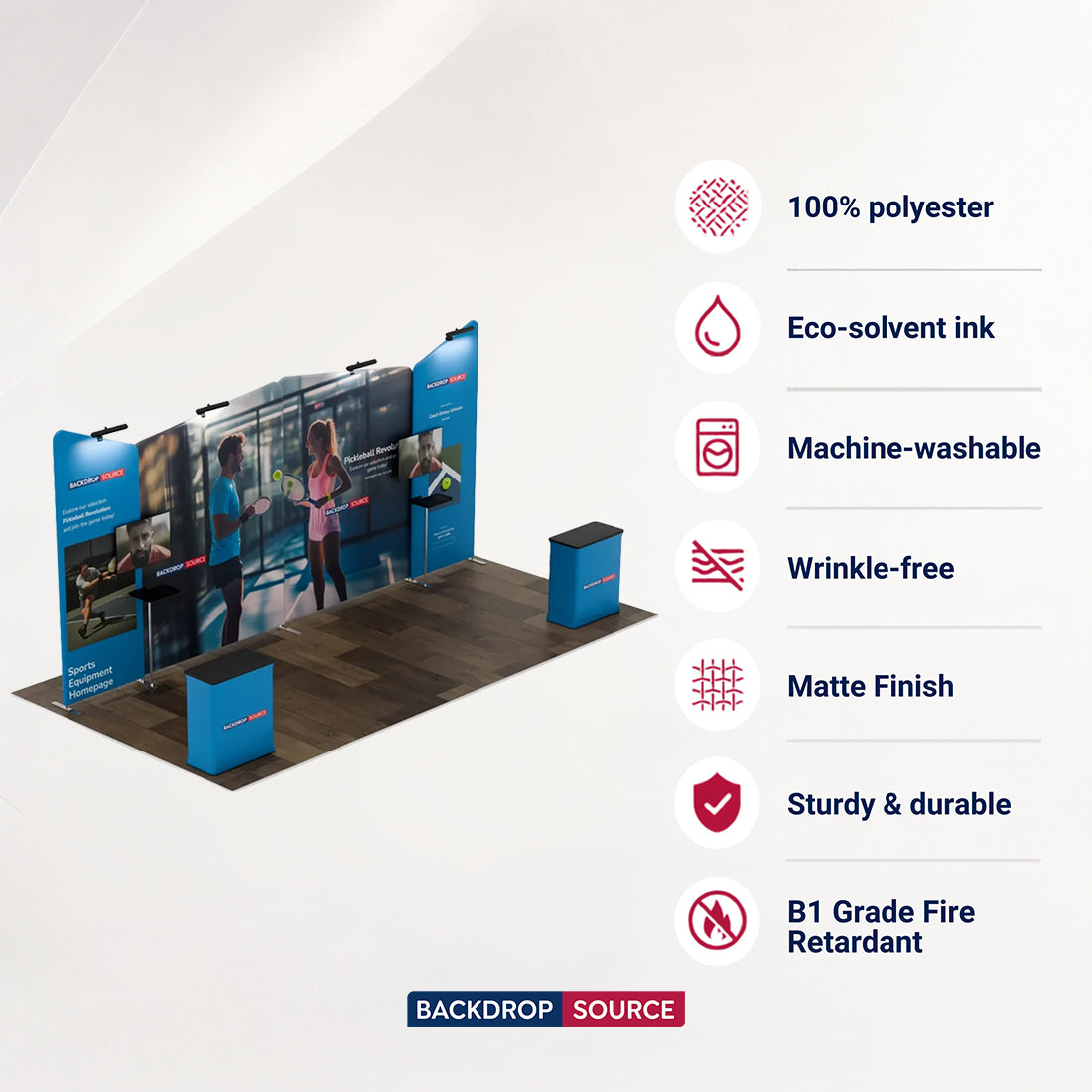 Portable Exhibit Display 6m x 3m - Model 2