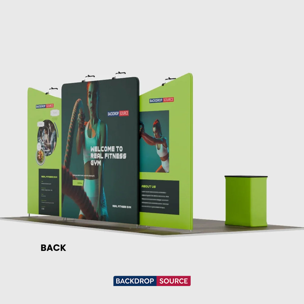 Portable Exhibit Display 6m x 3m - Model 6
