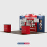 Portable Exhibit Display 6m x 3m - Model 7