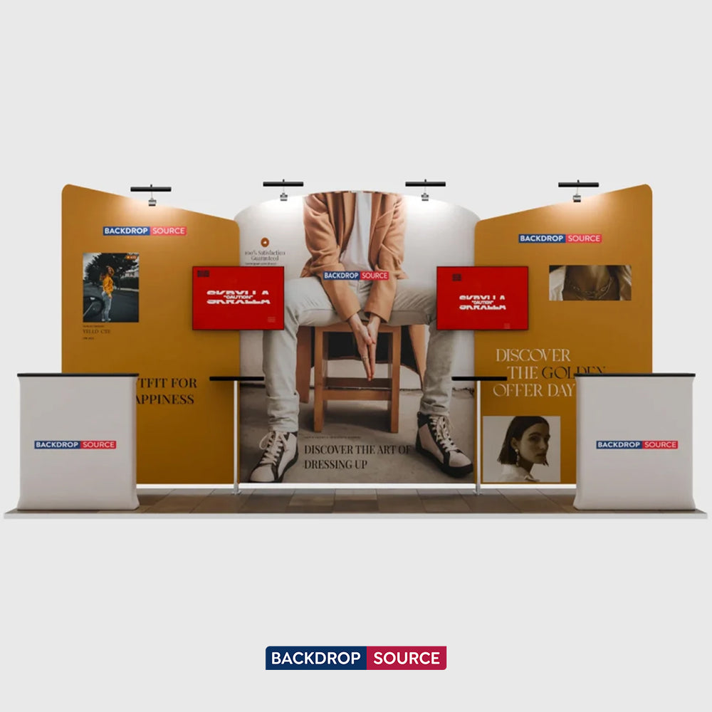 Portable Exhibit Display 6m x 3m - Model 8