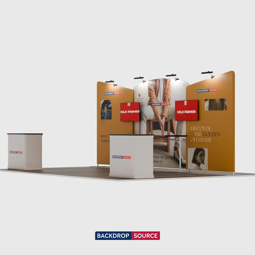 Portable Exhibit Display 6m x 3m - Model 8