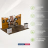 Portable Exhibit Display 6m x 3m - Model 8