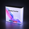 Backlit Premium Fabric Counter Display – 1m/1.2m/1.8m W
