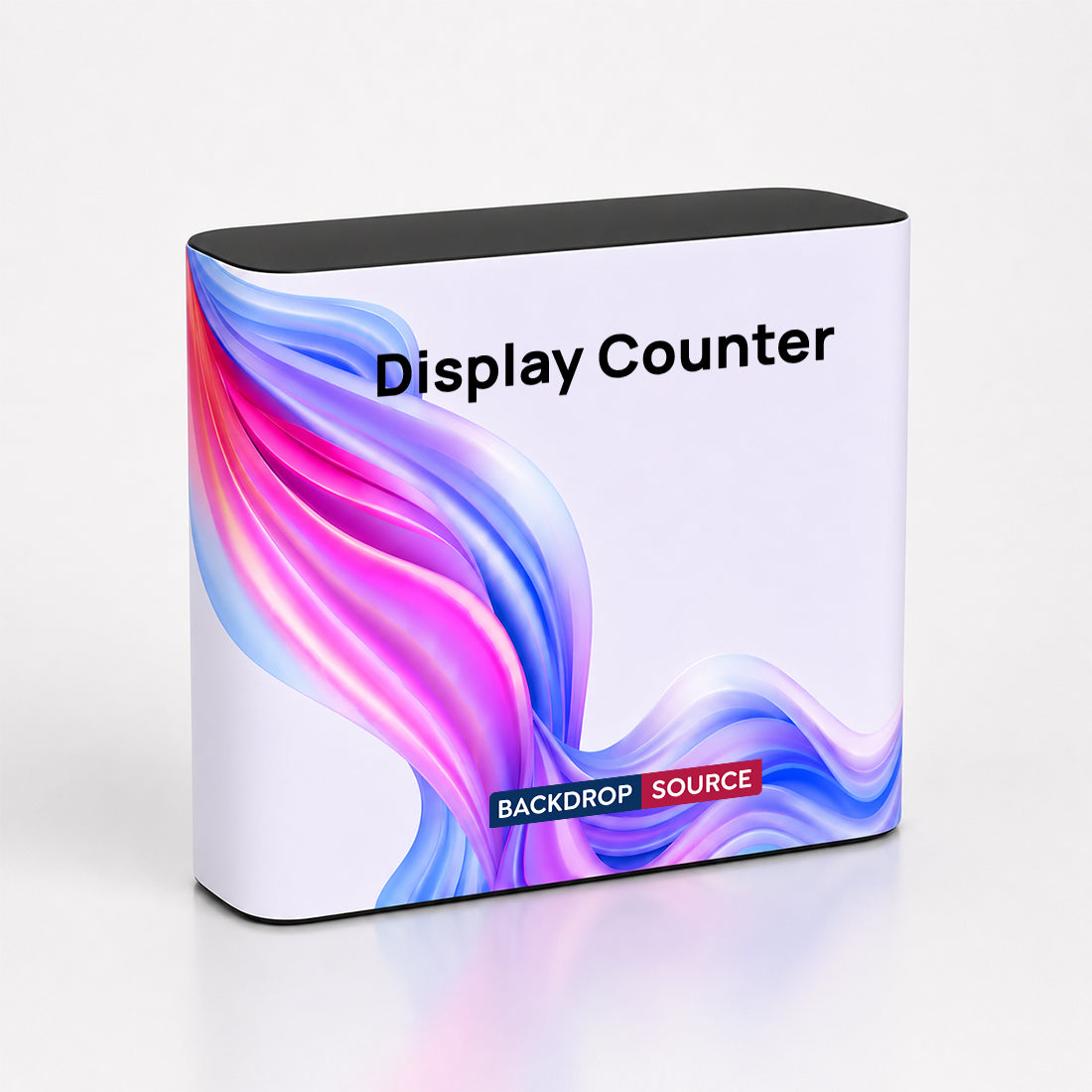 Backlit Premium Fabric Counter Display – 1m/1.2m/1.8m W