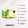 Premium Modular L Arch Exhibition Stand with TV for 3m Wide Booths