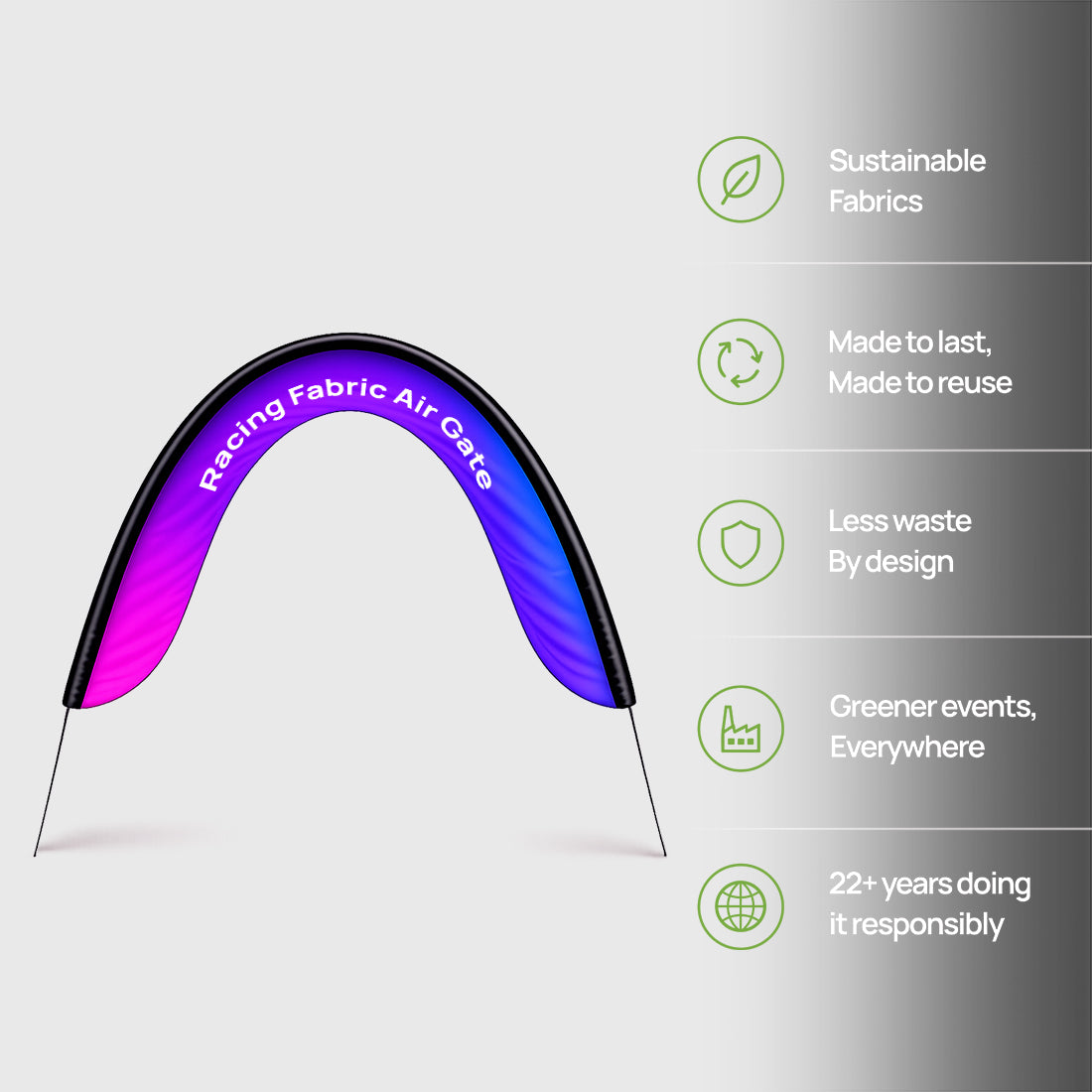Racing Fabric Air Gate