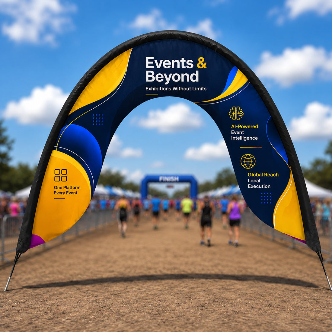 Racing Fabric Air Gate