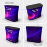 Rectangle Fabric Display Counter (For Podium & Booth Exhibitions)