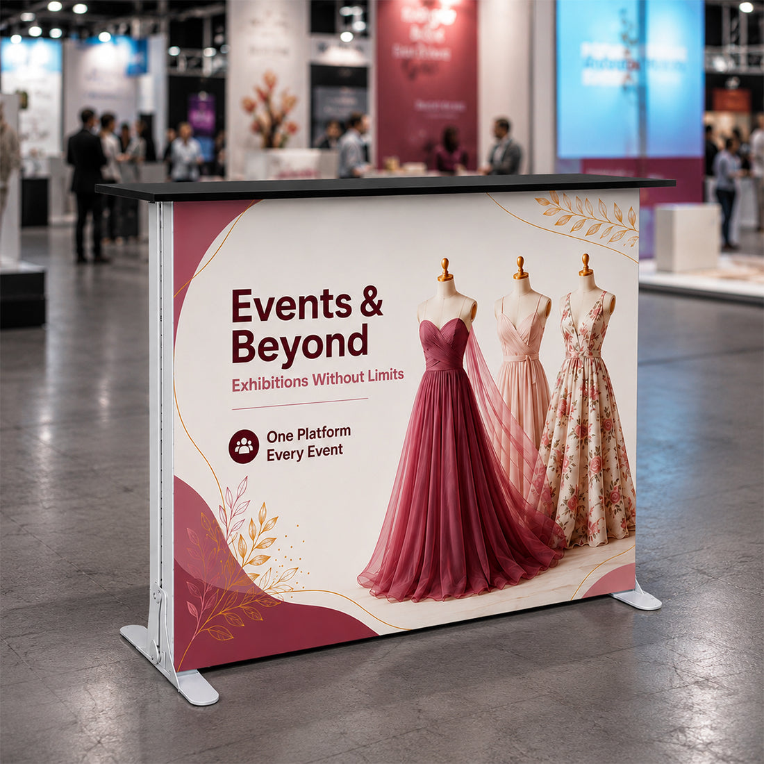 SEG Fabric Foldable Display Counter (Non-Lit)