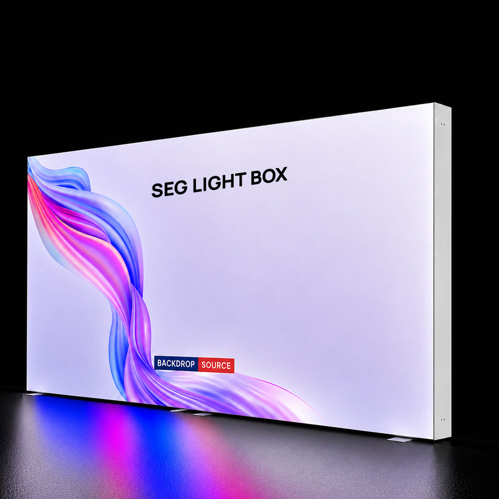 SEG Frameless Fabric Led Light Box Display - 6m W